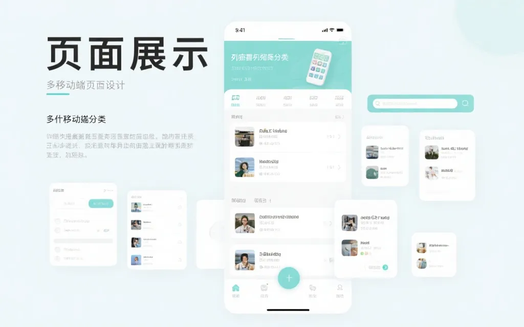 信息展示与页面布局